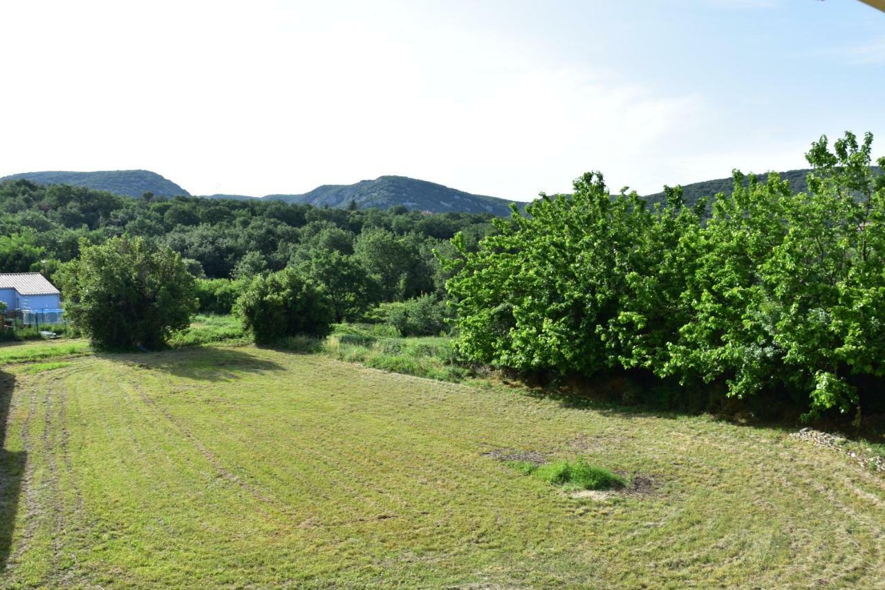 Gite La Lichere - La Chanterelle Saint-Montan Bagian luar foto